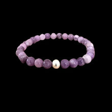 Load image into Gallery viewer, Lepidolite Gem 10mm
