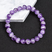 Load image into Gallery viewer, Amethyst Bracelet 10MM
