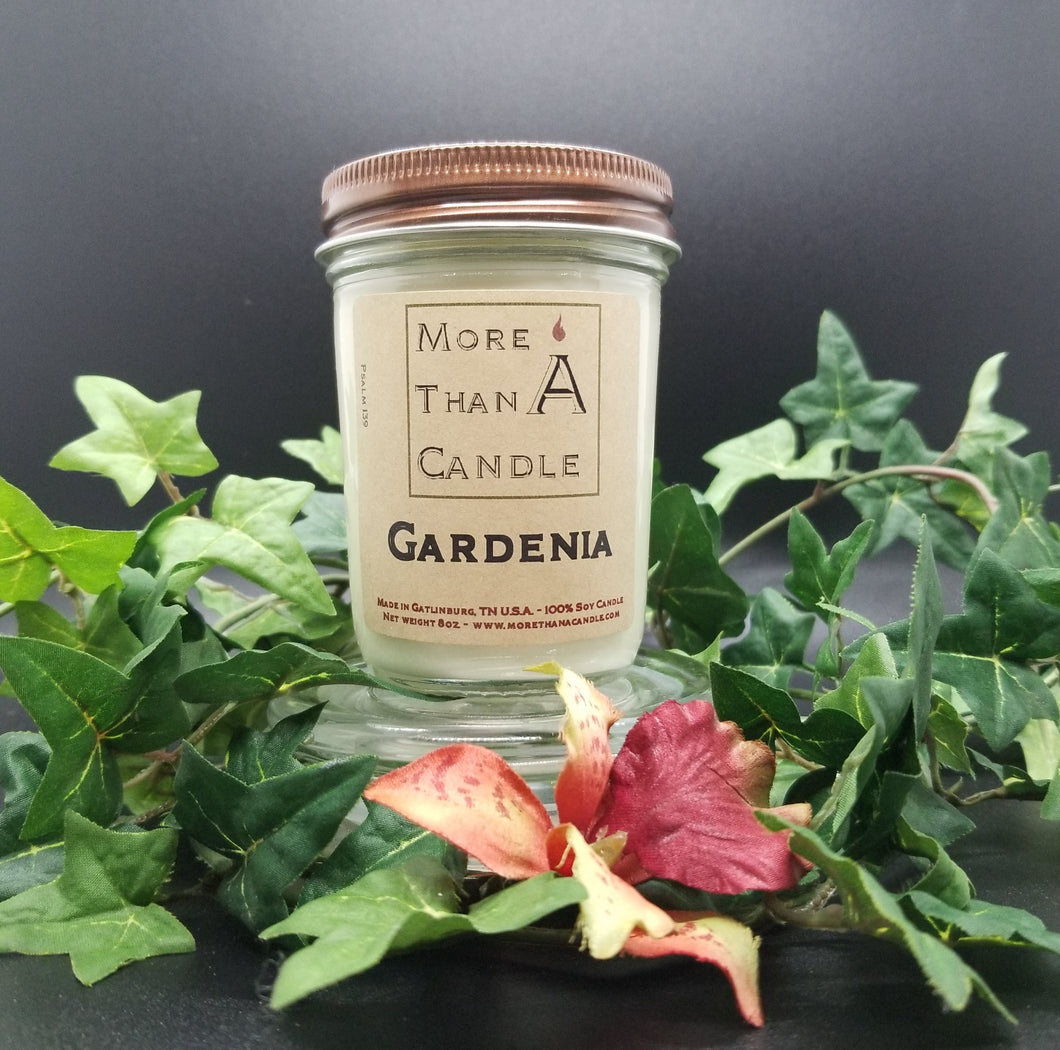 Scented Soy Candles-Gardenia 8oz