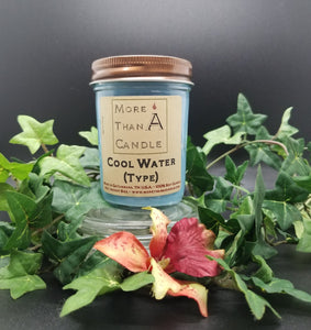 Scented Soy Candles-Cool Water 8oz