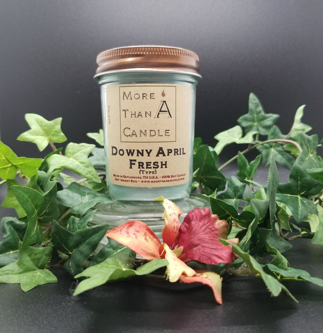 Scented Soy Candles-April Fresh 8oz